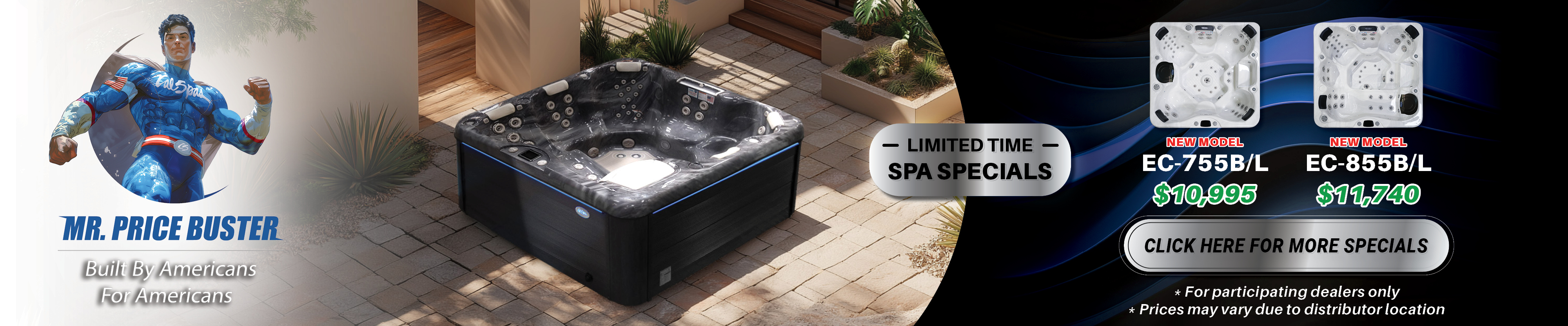Calspas hot tub being used in a family setting - Cape Coral